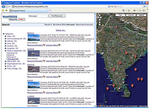 WebFOCUS GIS 数据展示